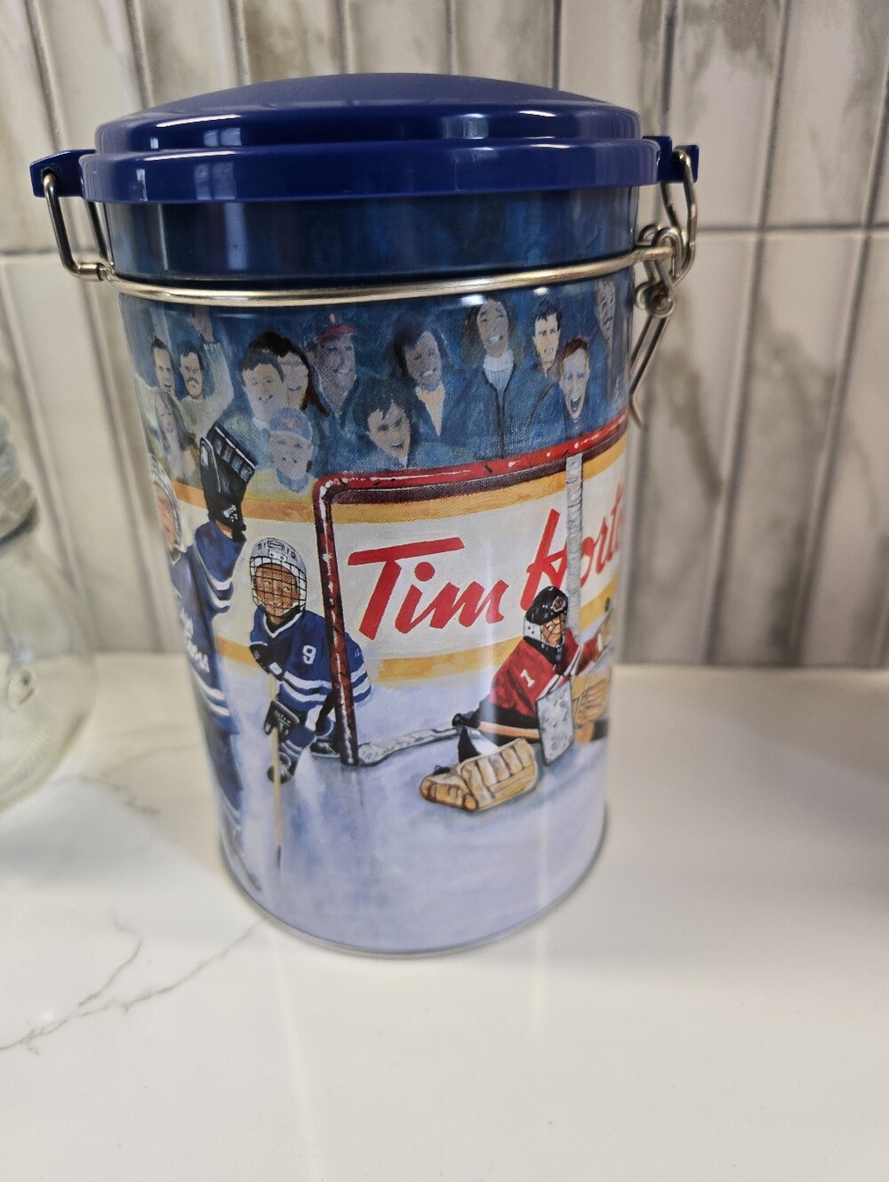 Tim Hortons Limited Edition "Winning Goal" Collector Canister (Series #002). - Picture 1 of 4